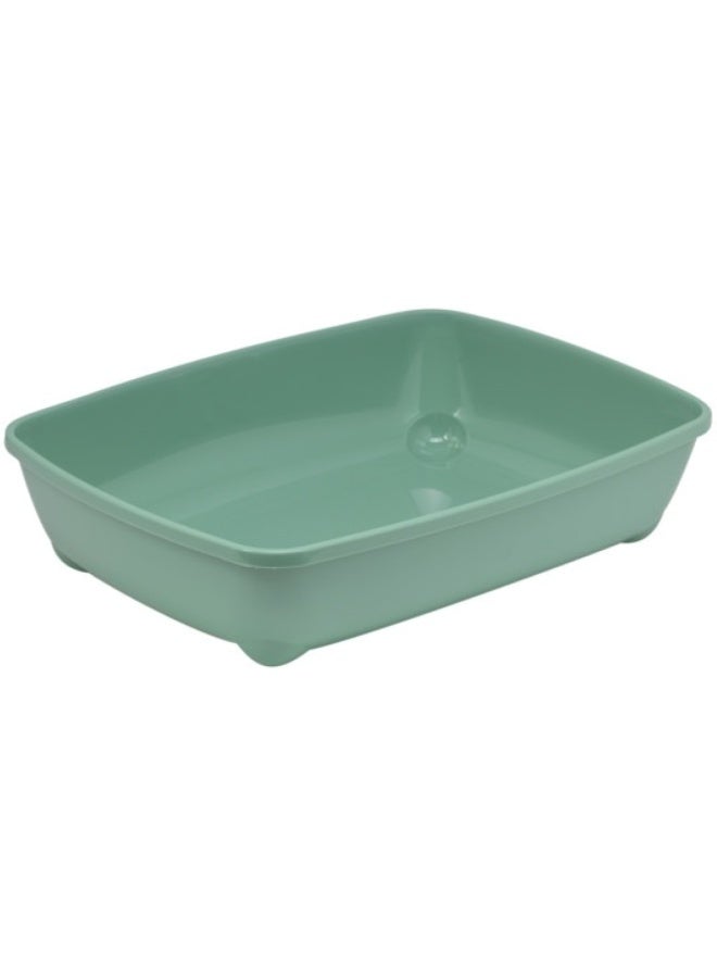 Moderna Arist-O-Tray Cat Litter Tray – Green (49.3 × 37.5 × 11.4cm)